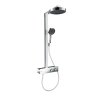 Hansgrohe Rainfinity Zestaw prysznicowy termostatyczny natynkowy z deszczownicą chrom 28742000