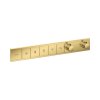 Hansgrohe RainSelect Bateria wannowo-prysznicowa podtynkowa z termostatem złoty optyczny połysk 15384990