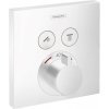 Hansgrohe ShowerSelect Bateria wannowo-prysznicowa podtynkowa z termostatem biały matowy 15763700
