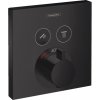 Hansgrohe ShowerSelect Bateria wannowo-prysznicowa podtynkowa z termostatem czarny matowy 15763670