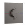 Hansgrohe ShowerSelect Comfort E Bateria prysznicowa termostatyczna podtynkowa czarny chrom szczotkowany 15574340