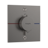 Hansgrohe ShowerSelect Comfort E Bateria wannowo-prysznicowa termostatyczna podtynkowa czarny chrom szczotkowany 15572340
