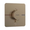 Hansgrohe ShowerSelect Comfort Q Bateria prysznicowa podtynkowa termostatyczna brąz szczotkowany 15589140