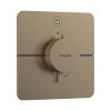 Hansgrohe ShowerSelect Comfort Q Bateria prysznicowa podtynkowa termostatyczna brąz szczotkowany 15581140