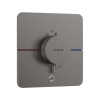 Hansgrohe ShowerSelect Comfort Q Bateria prysznicowa termostatyczna podtynkowa czarny chrom szczotkowany 15589340