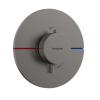 Hansgrohe ShowerSelect Comfort S Bateria prysznicowa termostatyczna podtynkowa czarny chrom szczotkowany 15559340