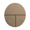 Hansgrohe ShowerSelect Comfort S Zawór odcinający do 3 odbiorników podtynkowy brąz szczotkowy 15558140