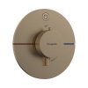 Hansgrohe ShowerSelect Comfort S Bateria prysznicowa podtynkowa termostatyczna brąz szczotkowany 15553140