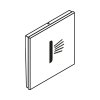 Hansgrohe Symbol dysza boczna do RainSelect chrom 93304000