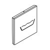 Hansgrohe Symbol wanna do RainSelect brąz szczotkowany 93303140