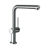 Hansgrohe Talis M54 Bateria kuchenna z wyciąganą wylewką chrom 72808000