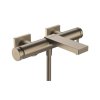 Hansgrohe Tecturis E Bateria wannowa natynkowa brąz szczotkowany 73420140
