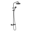 Hansgrohe Vernis Blend zestaw prysznicowy termostatyczny czarny mat 26089670