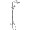Hansgrohe Vernis Shape Zestaw prysznicowy termostatyczna natynkowy z deszczownicą chrom 26286000