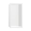 Hansgrohe XtraStoris Original Wnęka ścienna z ozdobną ramką 30x15x7 cm biały mat 56092700