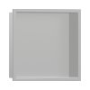 Hansgrohe XtraStoris Original Wnęka ścienna z ozdobną ramką 30x30x7 cm szarość betonu 56093380