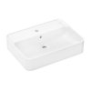 Hansgrohe Xuniva Q Umywalka nablatowa 60x45 cm biały połysk 60172450