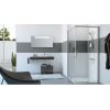 Huppe Classics 2 EasyEntry 4-kąt Wejście narożnikowe drzwi suwane 2-częściowe 90x90x200 cm profile białe szkło przezroczyste C25002055321
