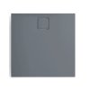 Huppe EasyFlat Brodzik kwadratowy 90x90 cm antracyt mat EF0101128