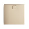 Huppe EasyFlat Brodzik kwadratowy 90x90 cm beżowy mat EF0101037
