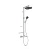 Ideal Standard Ceratherm Alu+ Zestaw prysznicowy termostatyczny natynkowy z deszczownicą chrom BD583AA