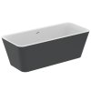 Ideal Standard Tonic II Wanna wolnostojąca 180x80 cm czarny mat/biały mat K8725V3
