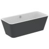 Ideal Standard Tonic II Wanna wolnostojąca 180x80 cm czarny mat/biały mat K8726V3