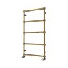 Imers Awena 4 Grzejnik łazienkowy retro 53x120 cm stary mosiądz 2841SM