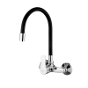 Invena Verso Bateria kuchenna natynkowa czarna/chrom BC-82-E4S-L