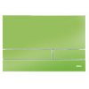 Werit/Jomo Exclusive 2.1 Przycisk WC szkło lśniący zielony/biały 167-37001260-00/102-000000374