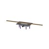 Kessel Linearis Infinity 60 Odpływ liniowy 100 cm brąz szczotkowany 45304.10