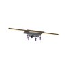 Kessel Linearis Infinity 90 Odpływ liniowy 110 cm brąz szczotkowany 45204.11