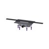Kessel Linearis Infinity 90 Odpływ liniowy 80 cm czarny szczotkowany 45202.08