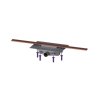 Kessel Linearis Infinity 90 Odpływ liniowy 90 cm miedź szczotkowana 45203.09