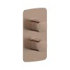 KFA Malaga Bateria prysznicowa termostatyczna podtynkowa brushed rose gold z powłoką PVD 5759-001-34