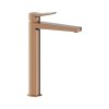 KFA Malaga Bateria umywalkowa wysoka brushed rose gold z powłoką PVD 4522-712-34