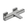 KFA Malaga Bateria wannowa termostatyczna natynkowa gun metal grey z powłoką PVD 5754-010-61