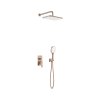 KFA Malaga Zestaw prysznicowy podtynkowy z deszczownicą brushed rose gold z powłoką PVD 4529-501-34