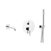 KFA Moza Bateria wannowa podtynkowa chrom 5039-401-00