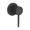 Kludi Bozz Black Bateria prysznicowa podtynkowa czarny mat 389253976