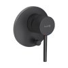 Kludi Bozz Black Bateria wannowo-prysznicowa podtynkowa czarny mat 387163976