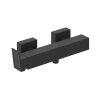 Kludi Decus Bateria prysznicowa natynkowa czarny mat 548313975