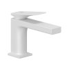 Kludi Decus Bateria umywalkowa 13 cm EcoPlus z korkiem biały mat 542675375