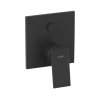 Kludi Decus Bateria wannowo-prysznicowa podtynkowa czarny mat 547593975