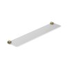 Kludi Vela R Półka ścienna 60 cm złoto szczotkowane/biały mat 58973N0