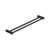 Kludi Vela R Wieszak na ręcznik podwójny 60 cm czarny mat 5898839