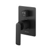 Kohlman Experience Black Bateria wannowo-prysznicowa podtynkowa 3 odbiorniki  czarny mat QW211EB