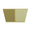 Kohlman Experience Brushed Gold Deszczownica 25x25 cm złoty szczotkowany Q25EGDB