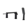 Kuchinox Dima Bateria nawannowa 3 otworowa czarny mat BQD_713D