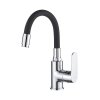 Kuchinox Dima Bateria umywalkowa czarna/chrom BQD_021B